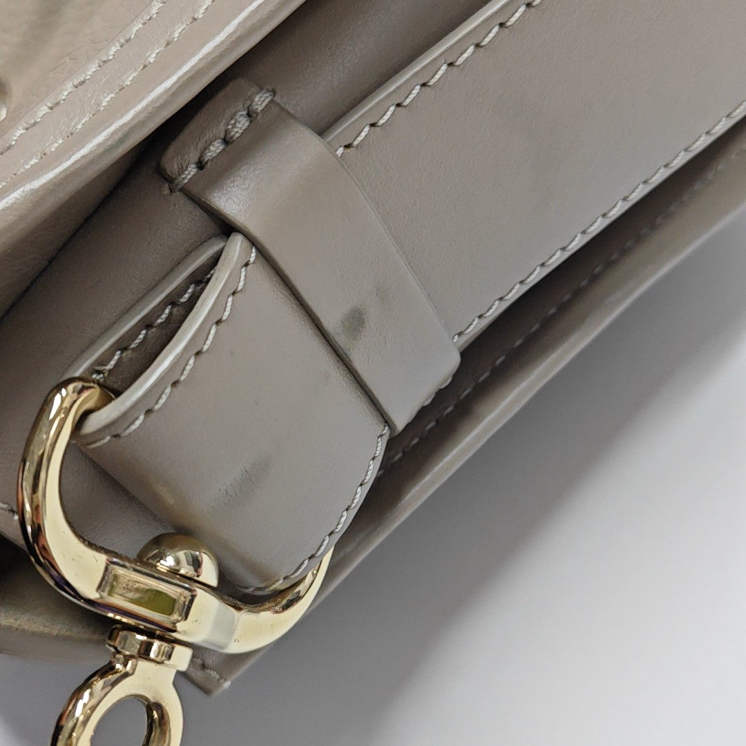 Tess Mini Calfskin Gray