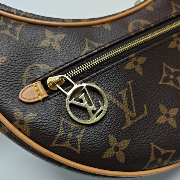 LOOP Monogram Coated Canvas Brown