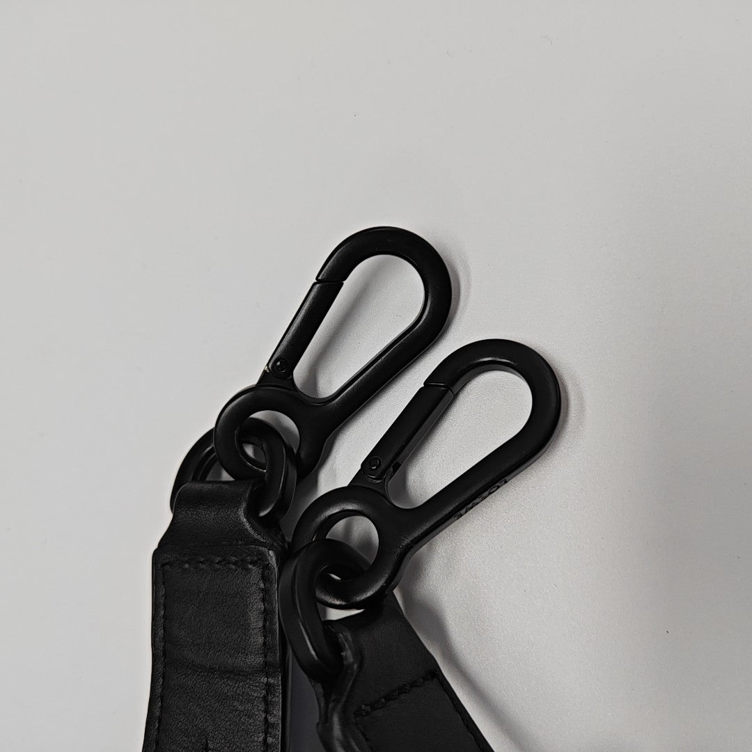 Puzzle Medium Calfskin Black