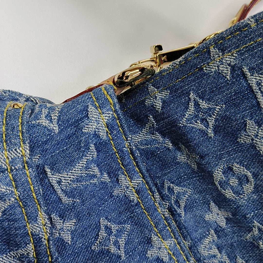 SUNSET Monogram Denim Blue
