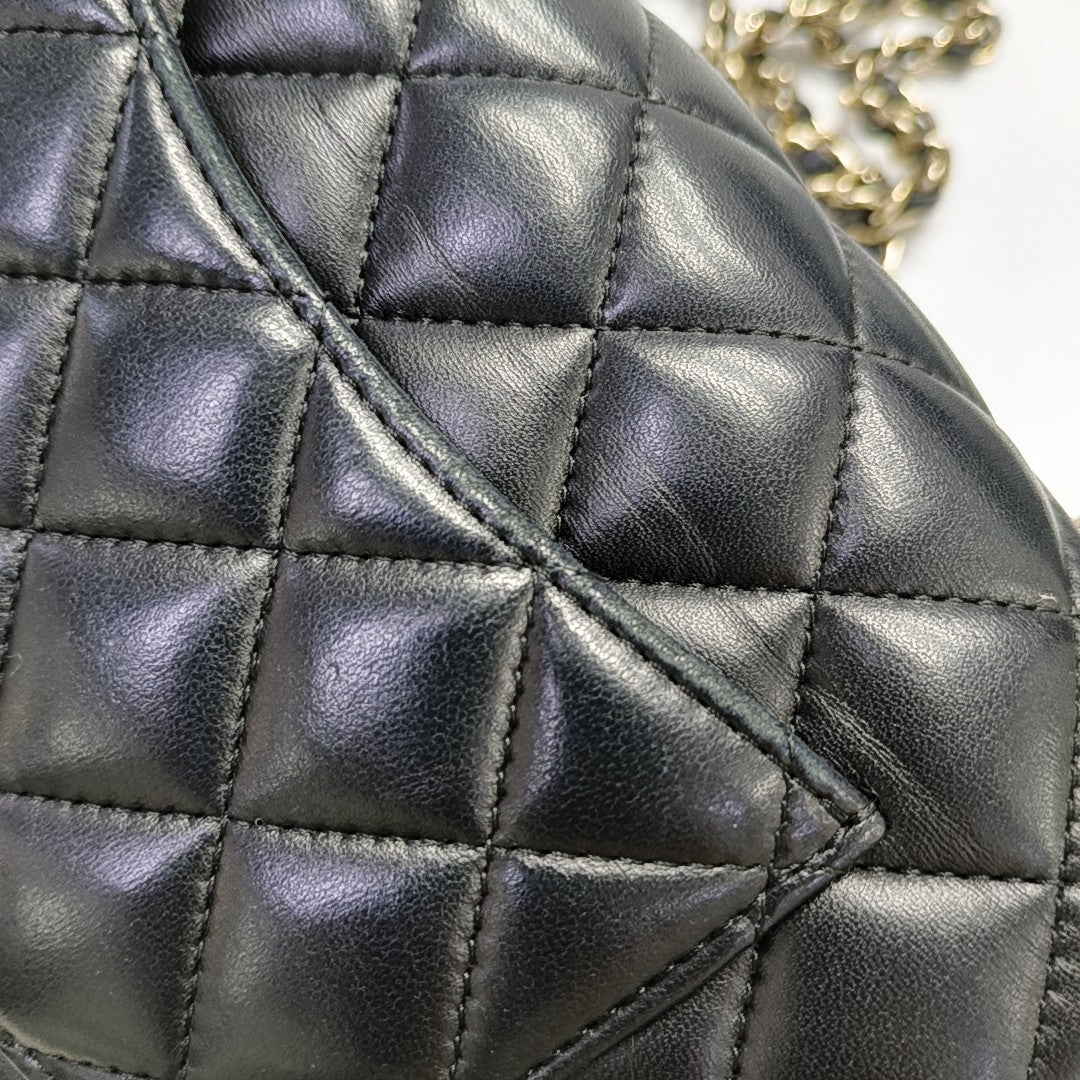 CLASSIC FLAP Mini Quilted Lambskin Black