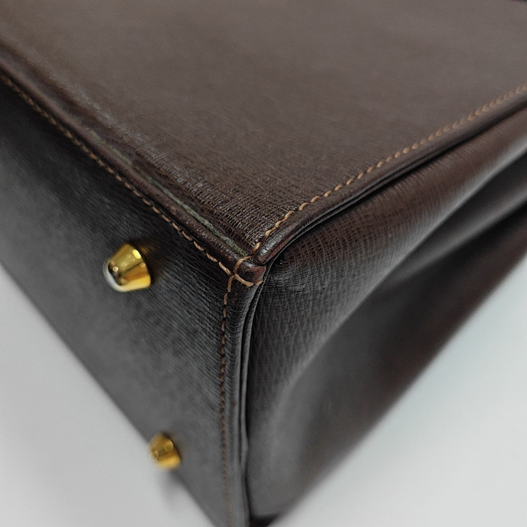 Calfskin Tote Bag Brown
