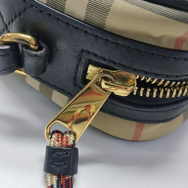 Nylon Shoulder Bag Beige