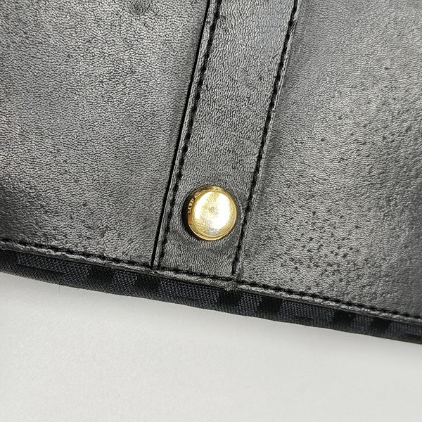 Canvas Top Handle Bag Black