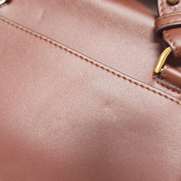Baguette Mini Calfskin Red