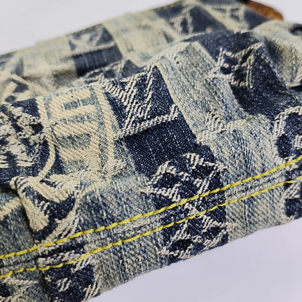 RAYE Monogram Denim Blue