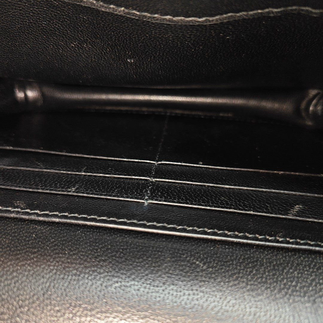 B. Calfskin Black