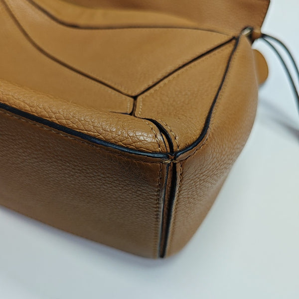 Puzzle Small Calfskin Brown