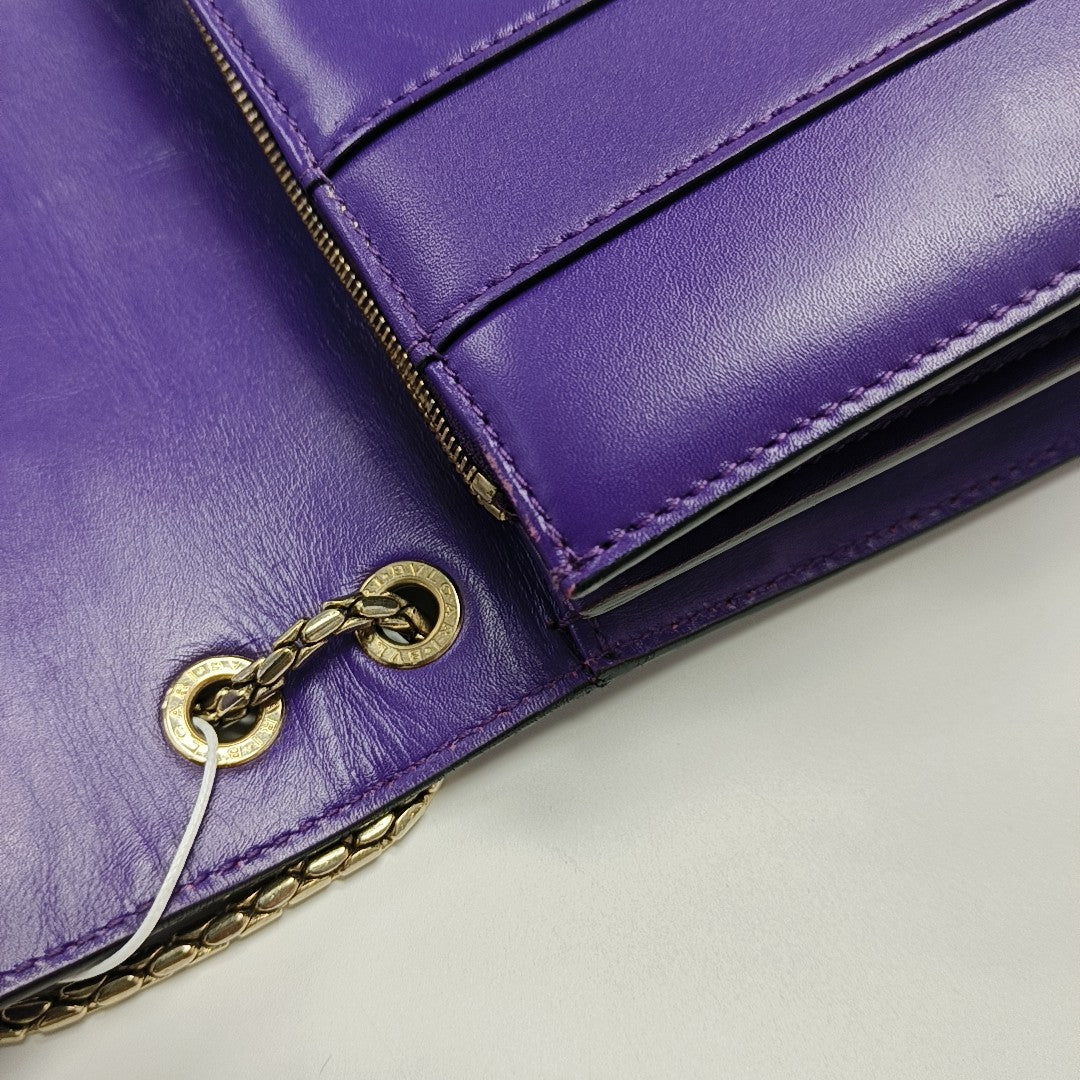 SERPENTI FOREVER Medium Calfskin Purple