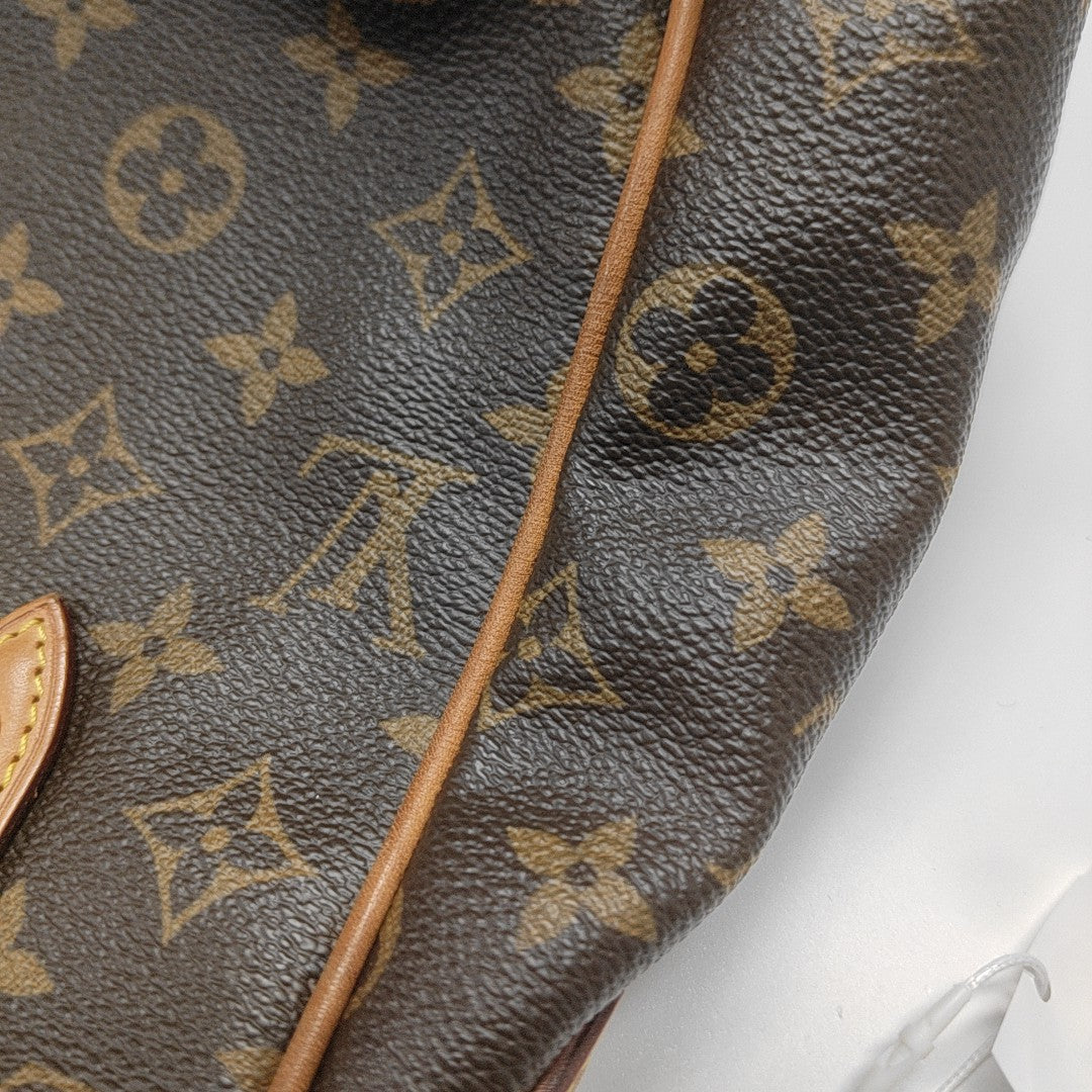 ESTRELA GM Monogram Coated Canvas Brown