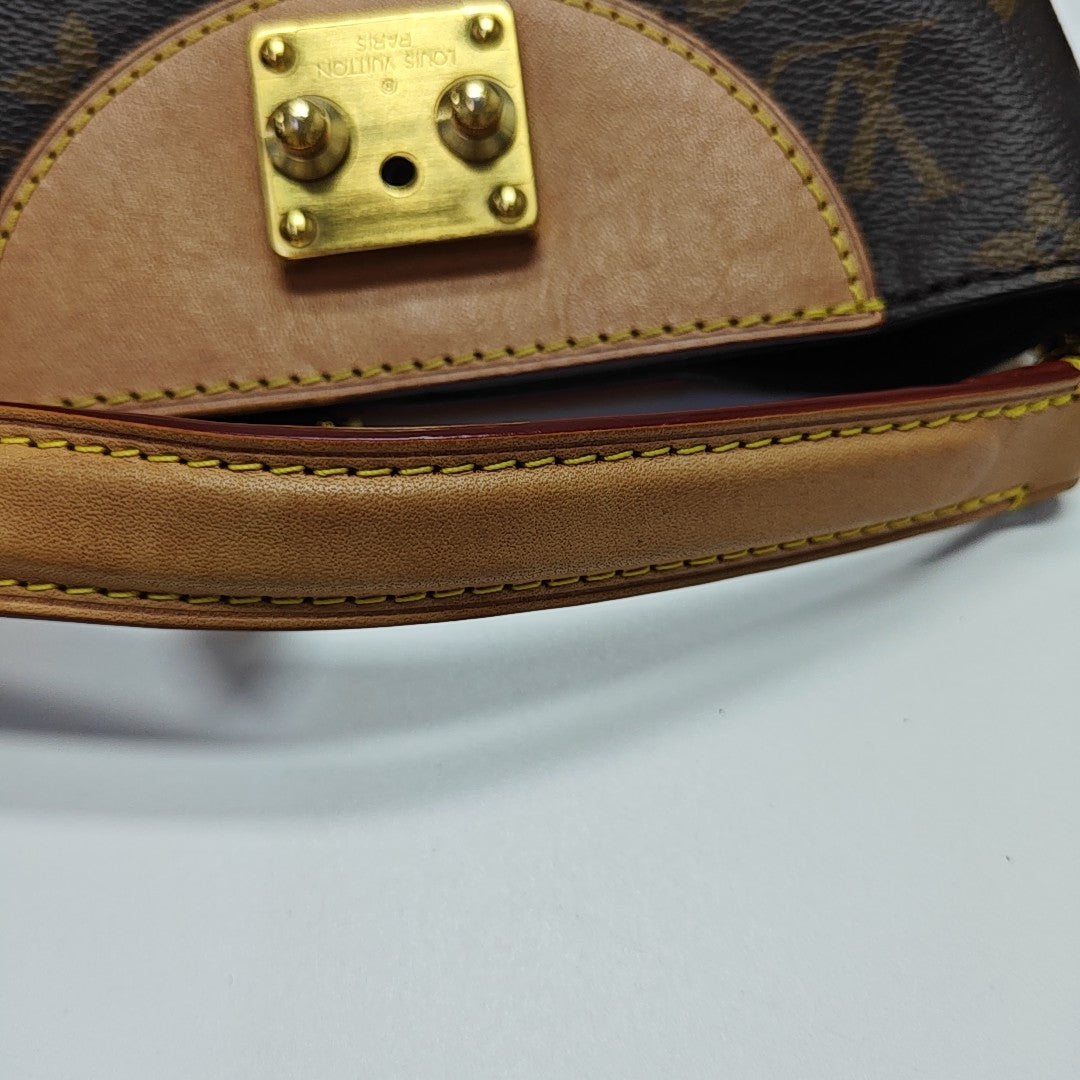 DUFFLE Monogram Coated Canvas Brown
