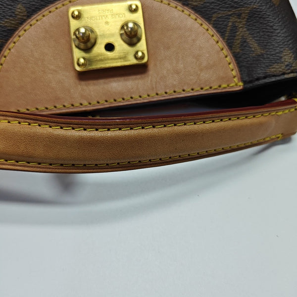 DUFFLE Monogram Coated Canvas Brown