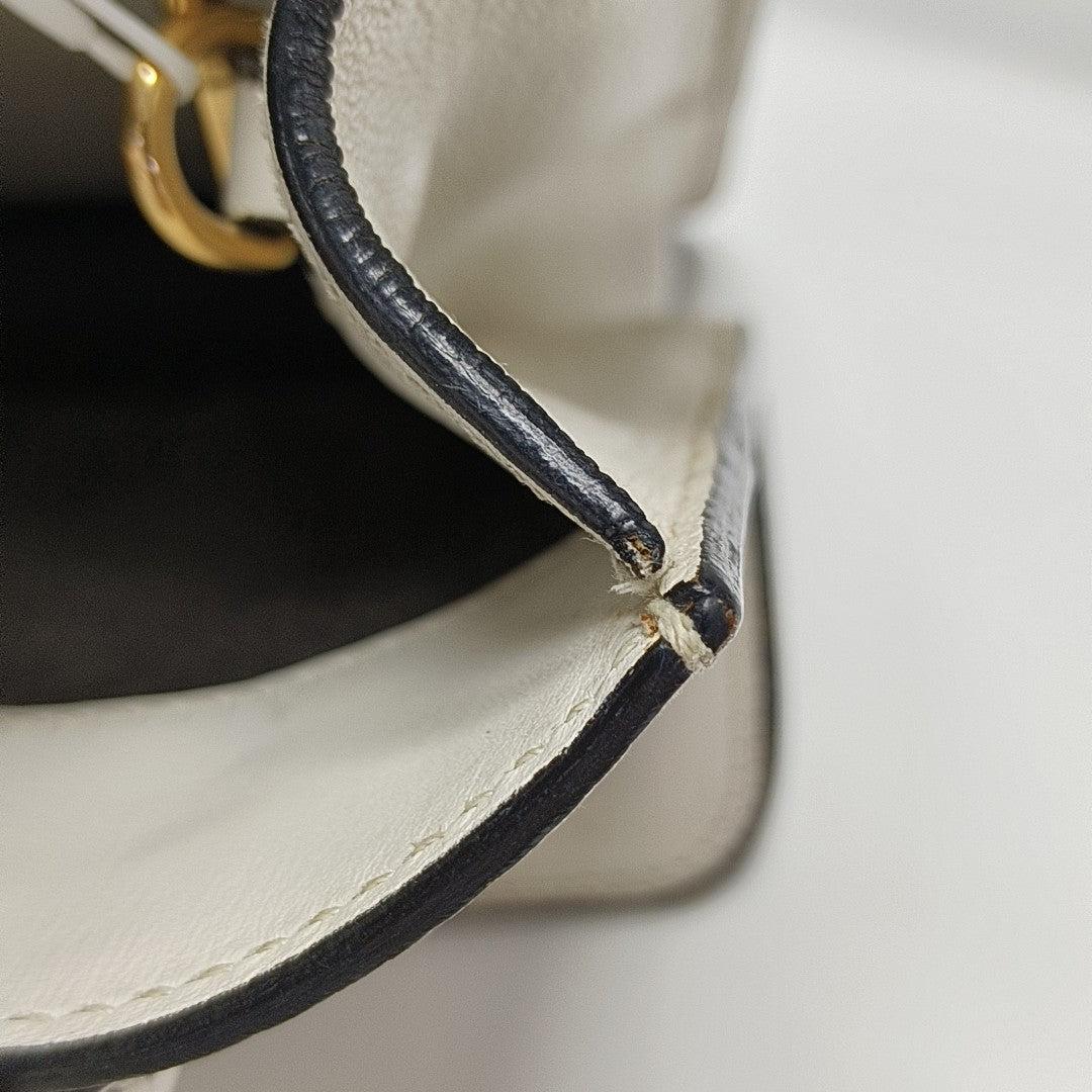 Miu Lady Calfskin White