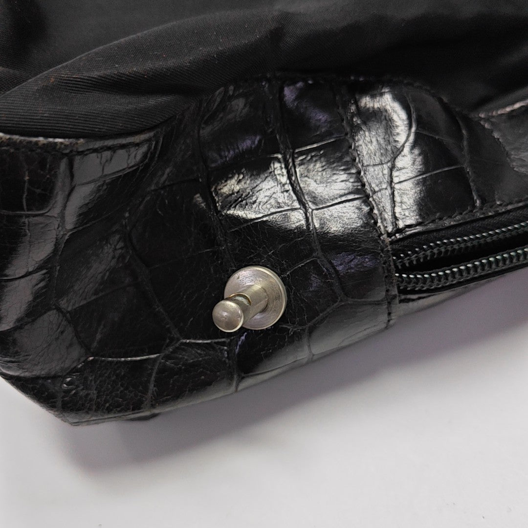 Nylon Tote Bag Black