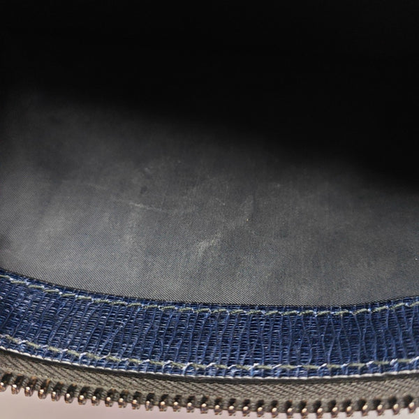 Calfskin Clutch Blue