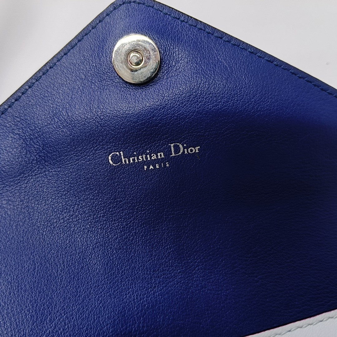 Calfskin Shoulder Bag Blue