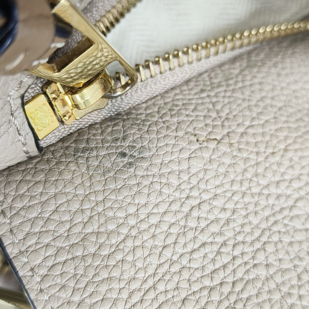 Puzzle Small Calfskin Beige