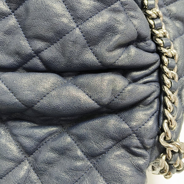Quilted Lambskin Blue