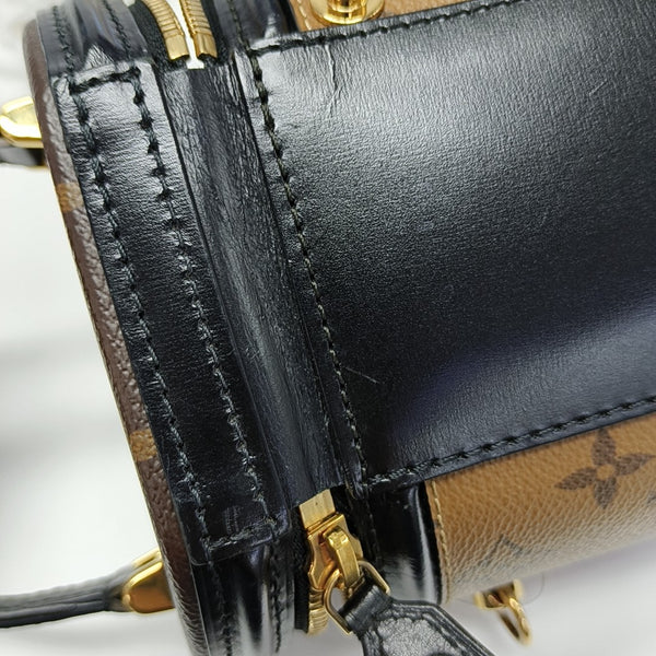 CANNES PM Monogram Coated Canvas Brown