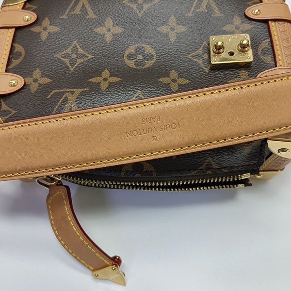 SIDE TRUNK PM Monogram Coated Canvas Brown