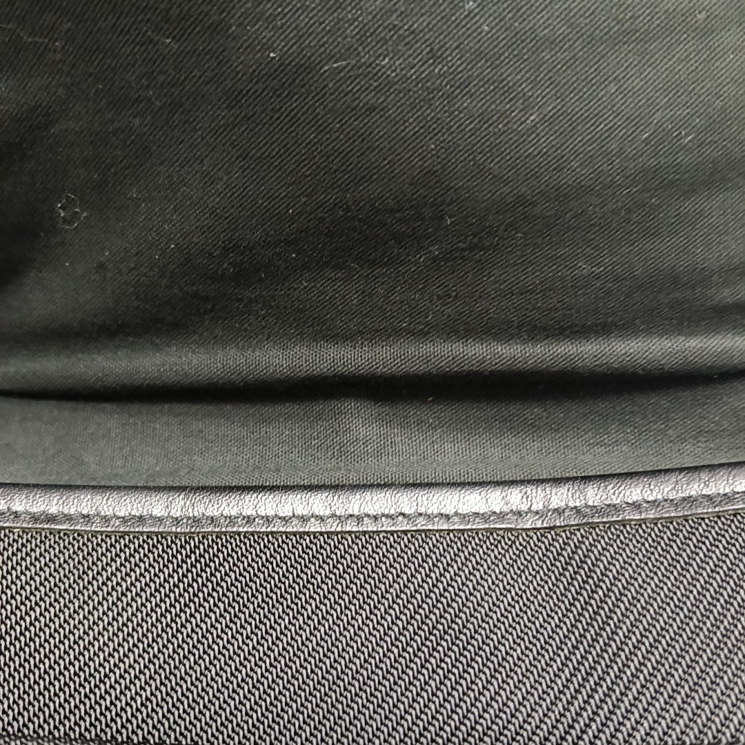 Fabric Shoulder Bag Black