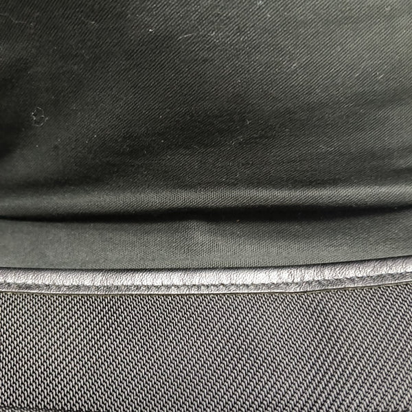 Fabric Shoulder Bag Black