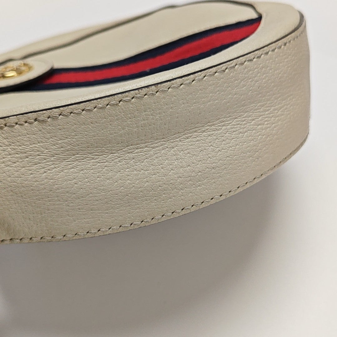 Ophidia Mini Calfskin White