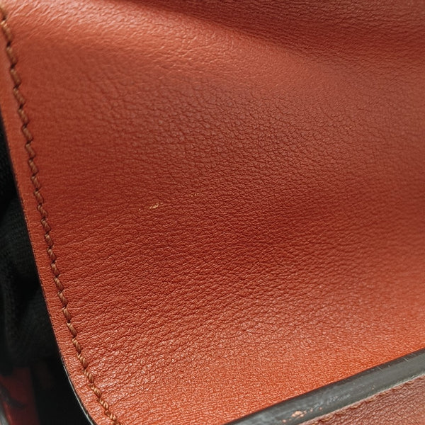 Calfskin Top Handle Bag Blue