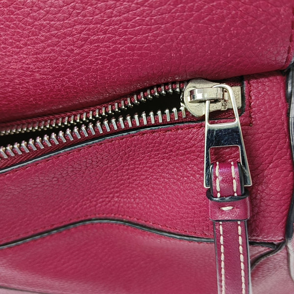 Puzzle Small Calfskin Red