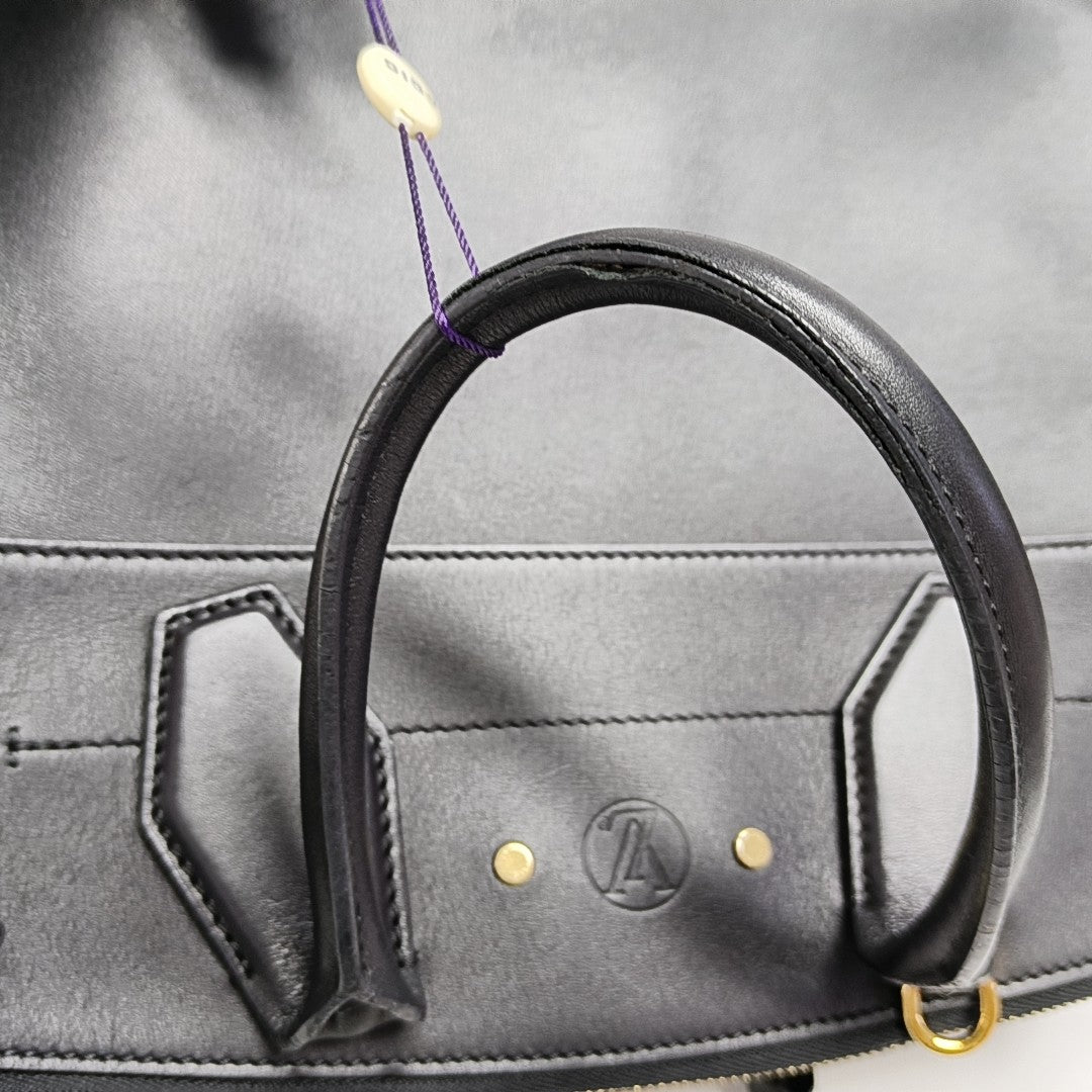 CITY STEAMER MM Calfskin Black