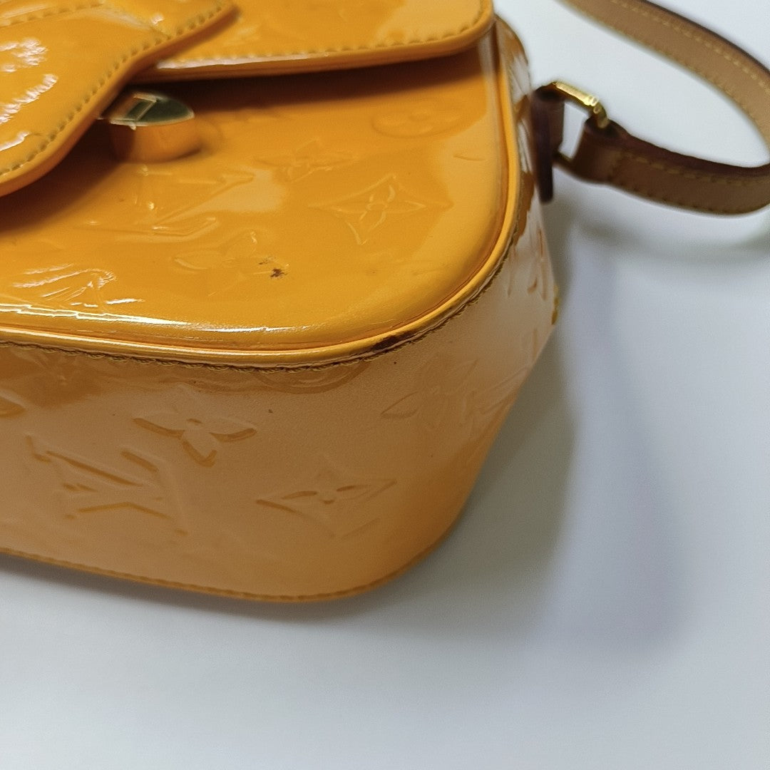BELLFLOWER Monogram Calfskin Yellow