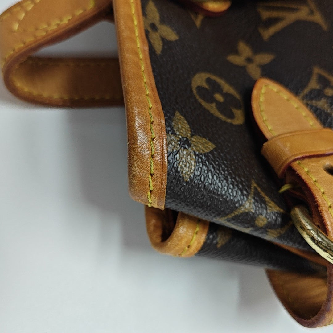 BATIGNOLLES Monogram Coated Canvas Brown
