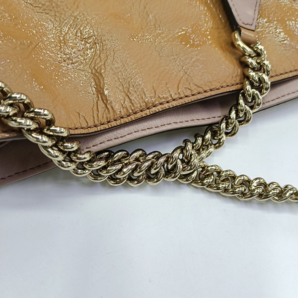 Soho Large Calfskin Beige