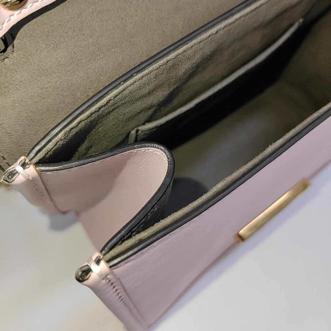 Kan I F Mini Calfskin Pink