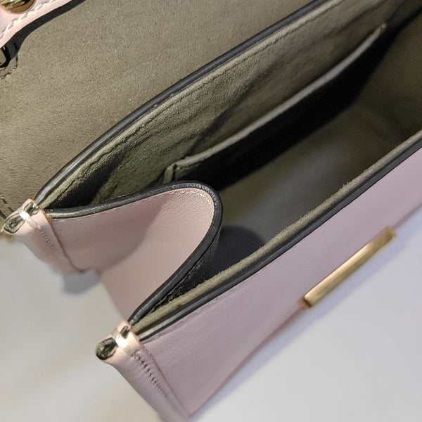 Kan I F Mini Calfskin Pink