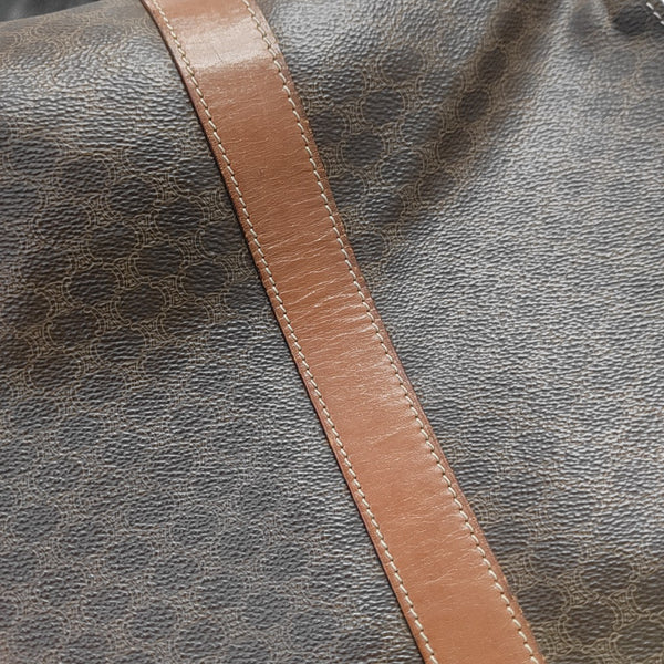MACADAM SHOPPING BAG Coated Canvas Brown