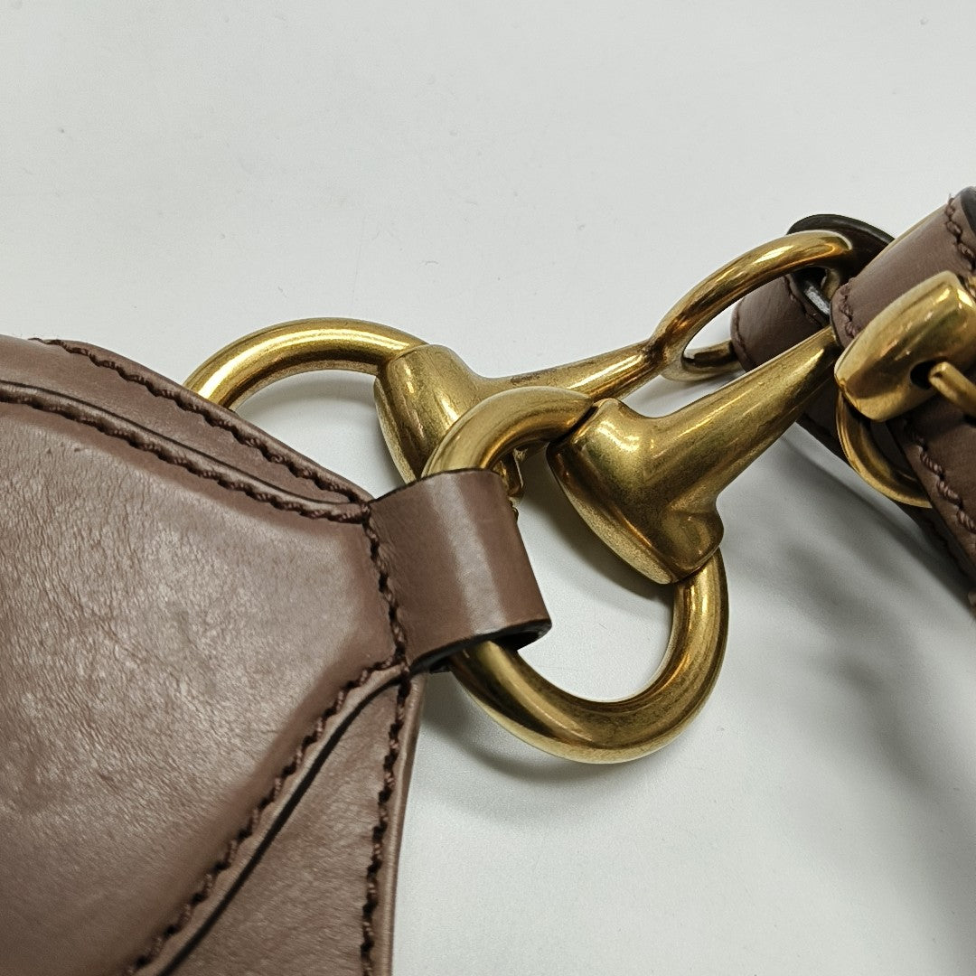 Horsebit Slim Calfskin Pink