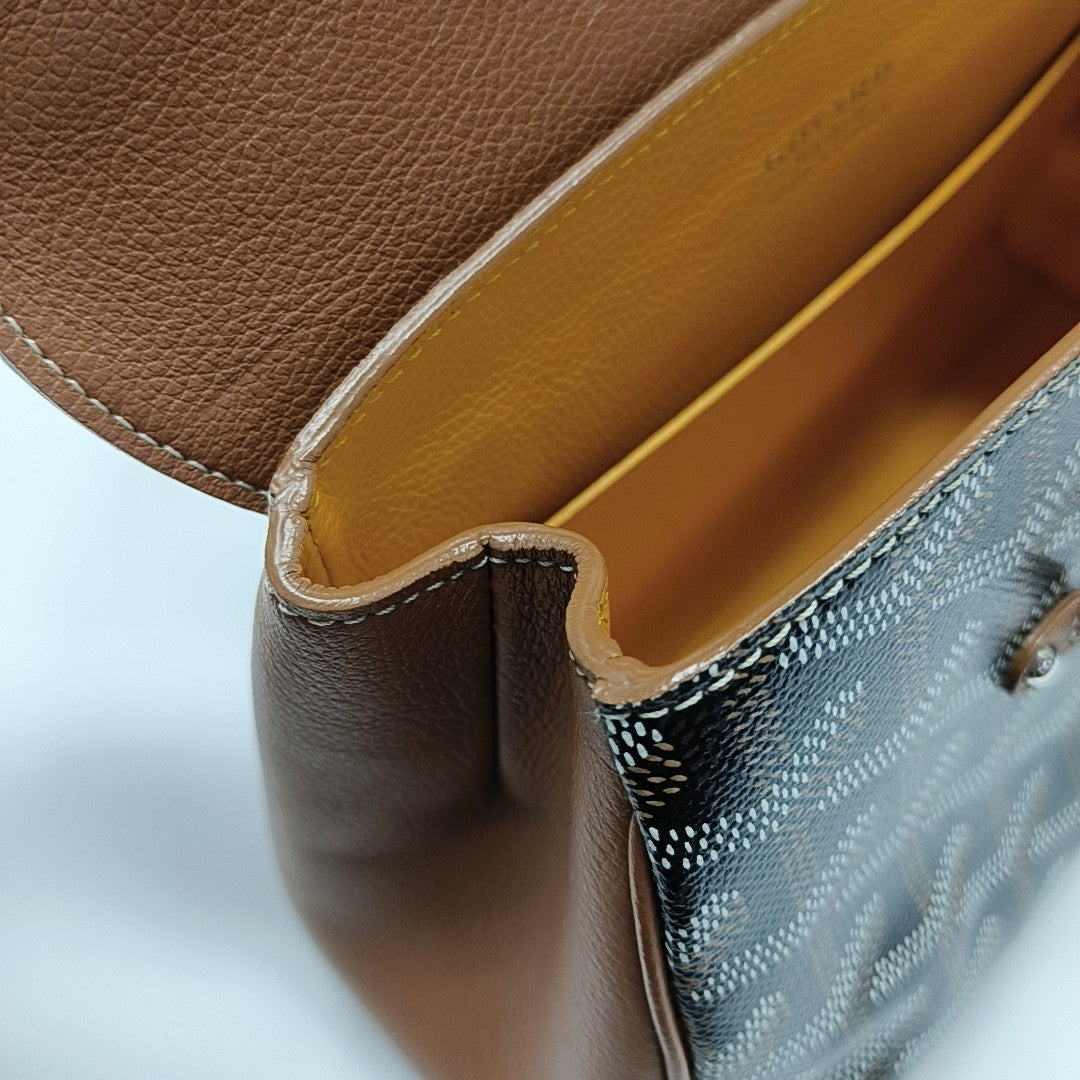 Saïgon Mini Coated Canvas Brown