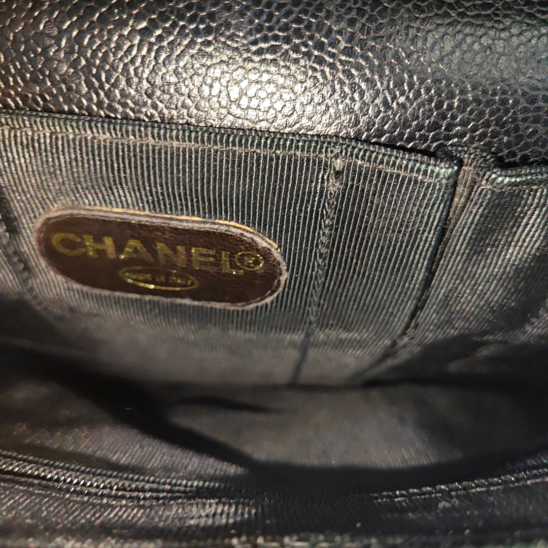 Grained Calfskin Black