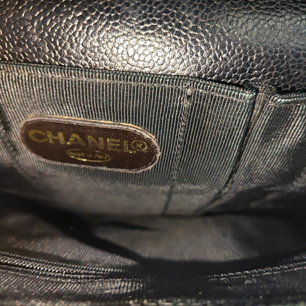 Grained Calfskin Black