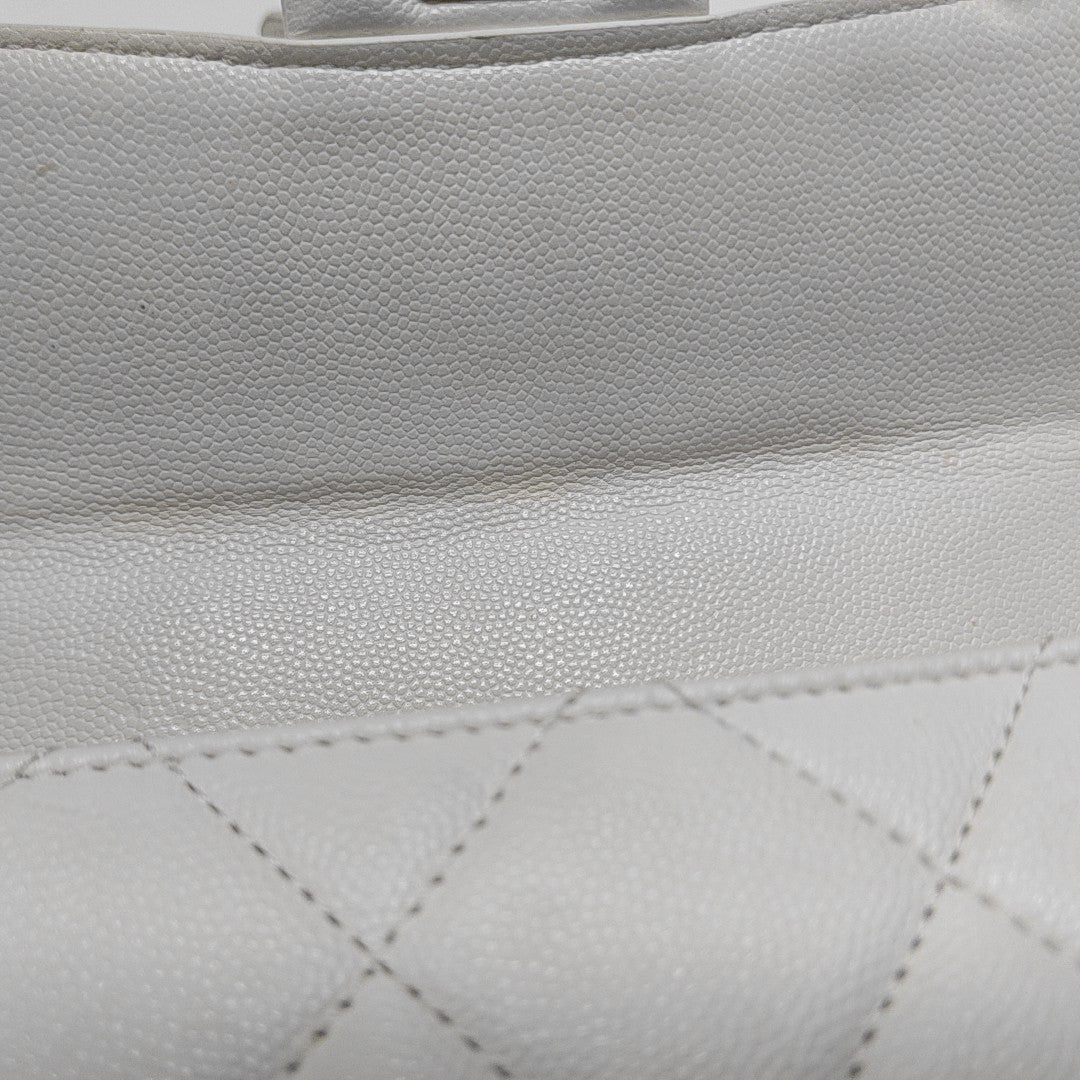 Quilted Calfskin White