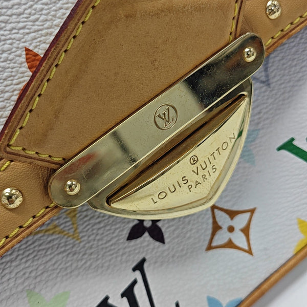 LV × TM RITA Monogram Coated Canvas White