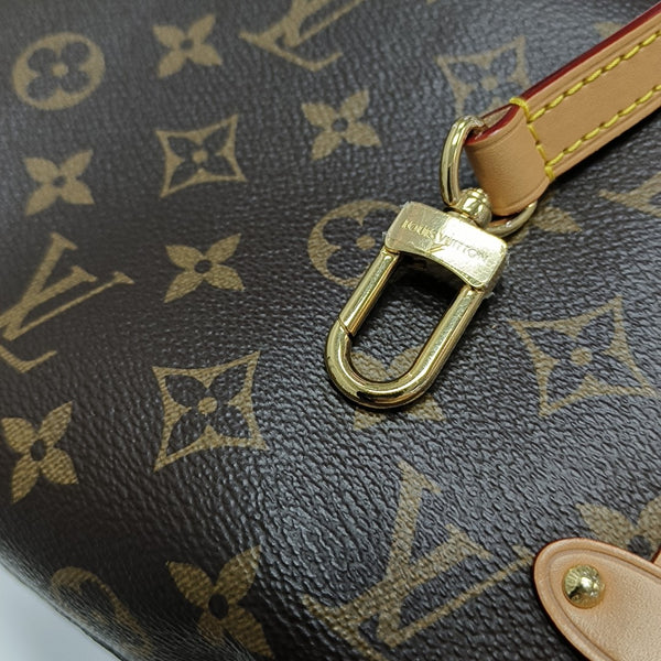SIDE TRUNK MM Monogram Coated Canvas Brown