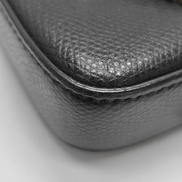 Calfskin Shoulder Bag Black