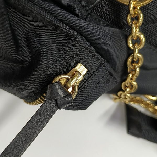 The Rucksack Medium Nylon Black