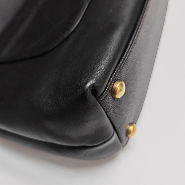 Quilted Calfskin Black