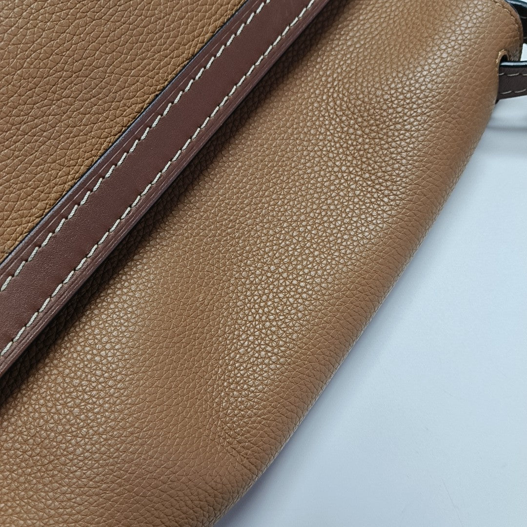 Gate Small Calfskin Brown