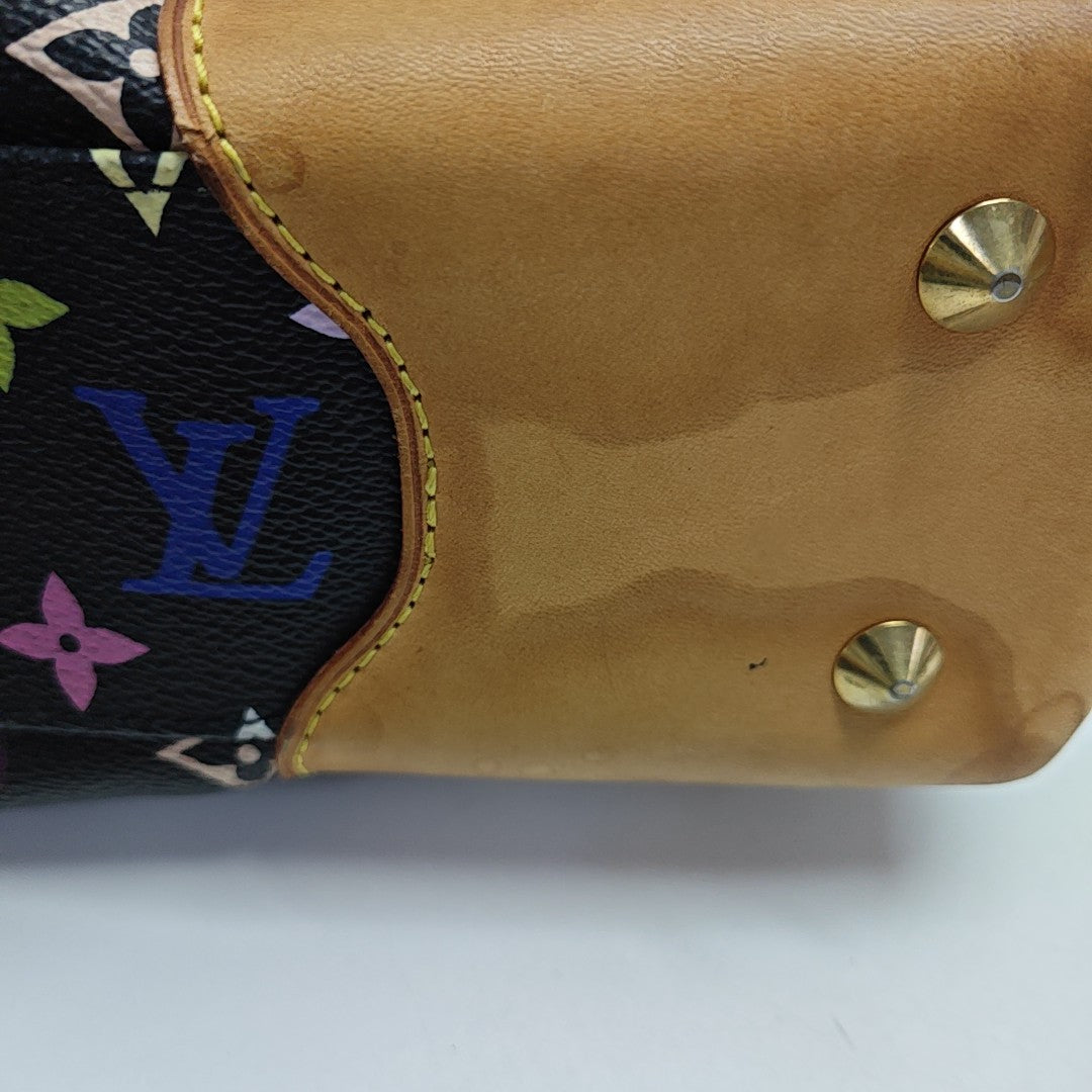 LV × TM JUDY Monogram Coated Canvas Black