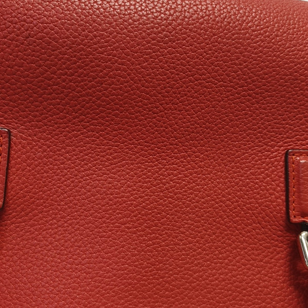 Calfskin Shoulder Bag Red