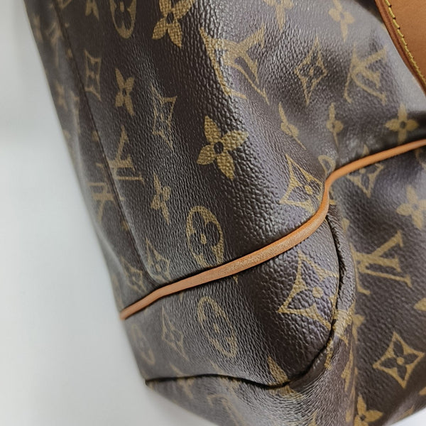 TOTALLY MM Monogram Coated Canvas Brown